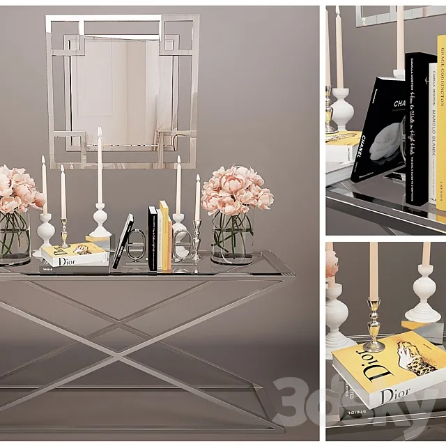 Decorative Set Eichholtz 3DModel