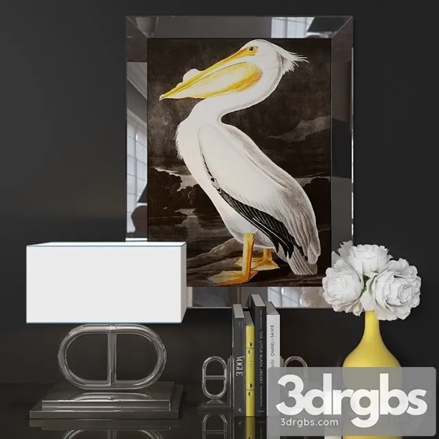 Decorative set Eichholtz Decor set 3D Model Download Decorative set Eichholtz Decor set 3D Model Download