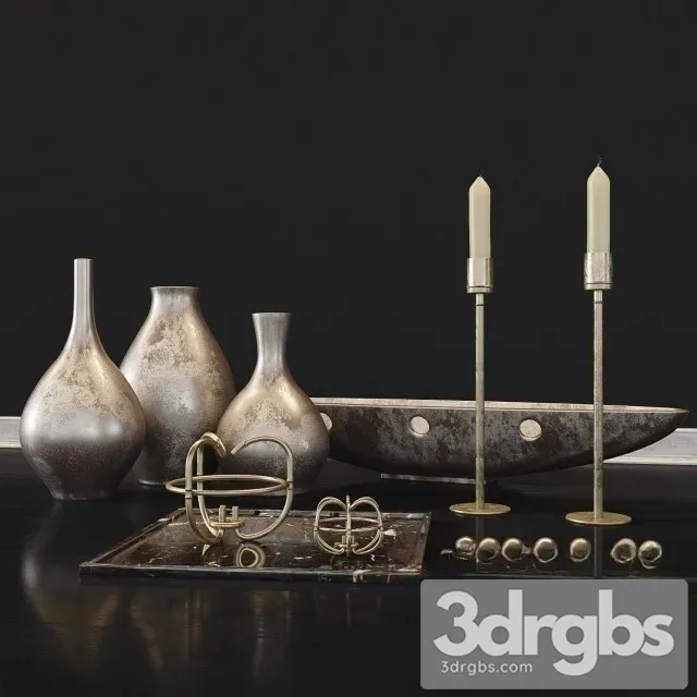 Decorative Set Etnos 3D Model Download Decorative Set Etnos 3D Model Download