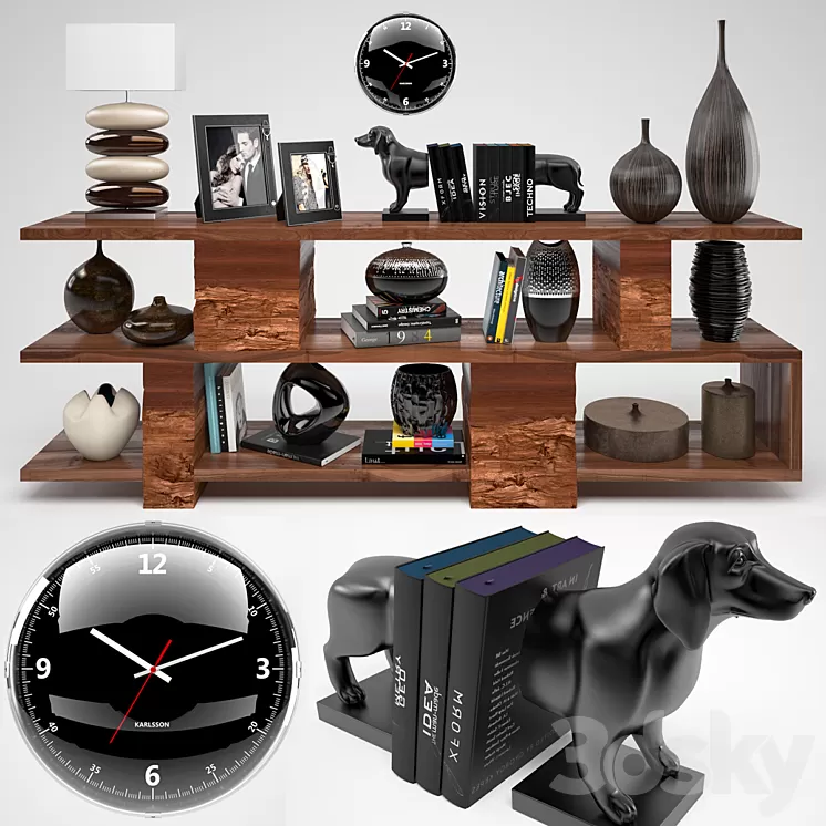 Decorative set Farol 3D Model