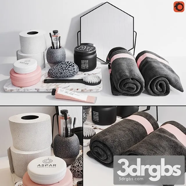 Decorative set for a bath 3 Decorative set for a bath 3