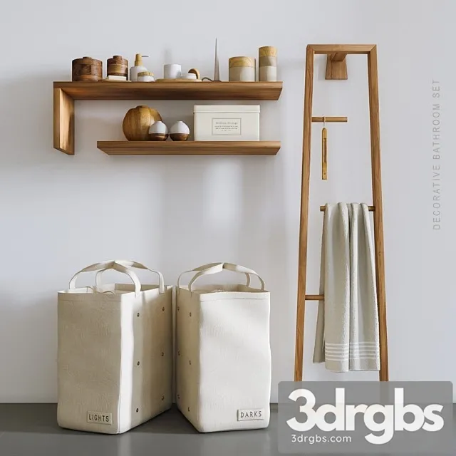 Decorative set for bathroom 2 Decorative set for bathroom 2