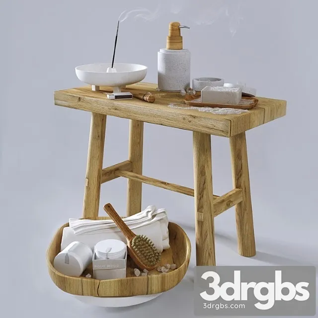 Decorative set for bathroom 3 Decorative set for bathroom 3