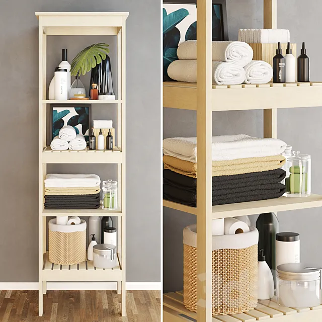 Decorative set for bathroom 5 3DModel