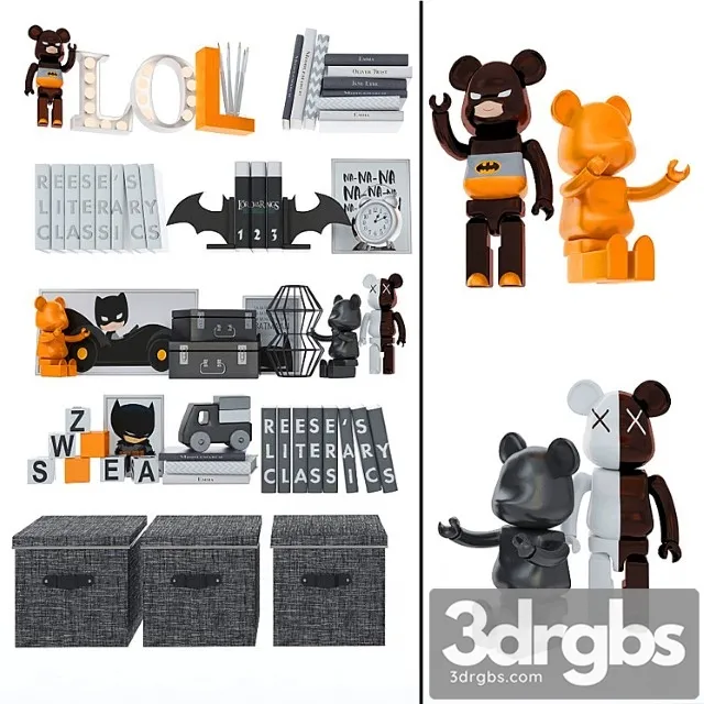 Decorative Set For Children 7 3D Model Download