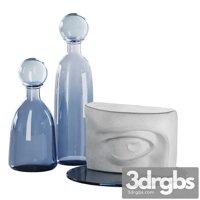 Decorative Set for Coffee Table 4 2 3D Model Download Decorative Set for Coffee Table 4 2 3D Model Download