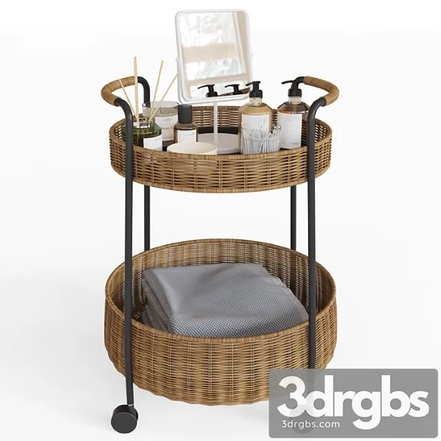 Decorative set for the bathroom Decorative set for the bathroom