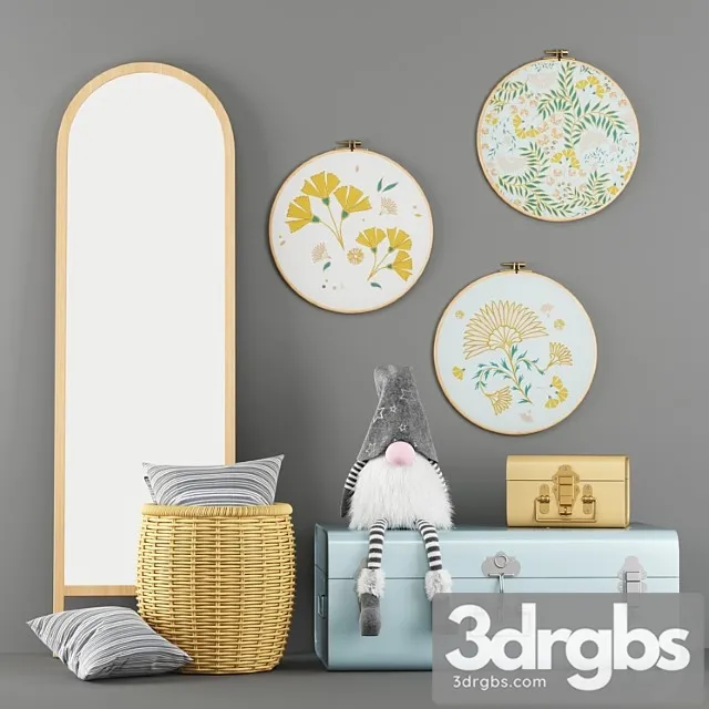 Decorative Set For The Children 3D Model Download