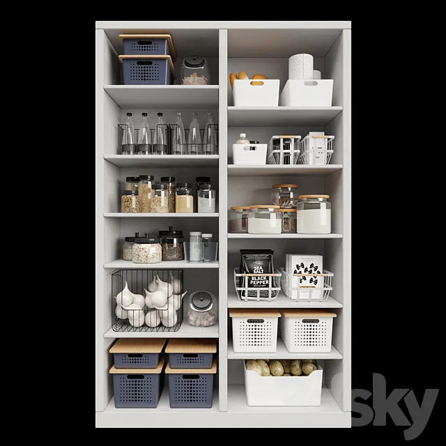 Decorative set for the kitchen 3D Model