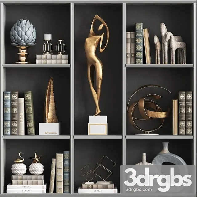 Decorative set fr07 3D Model Download Decorative set fr07 3D Model Download