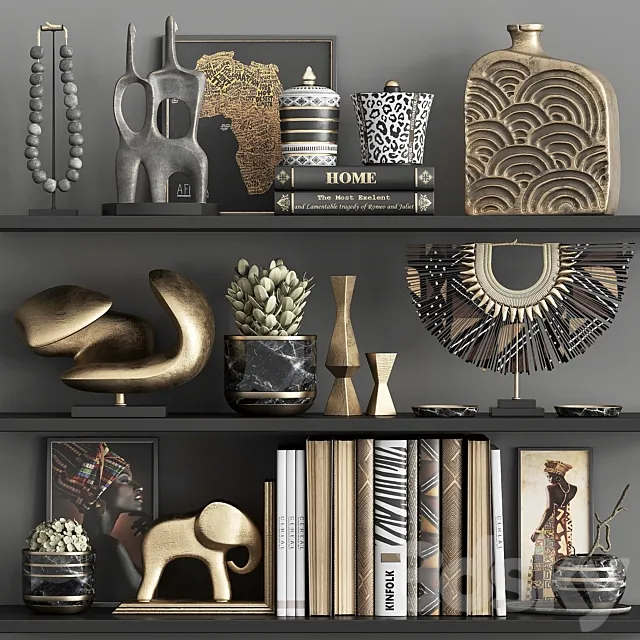 Decorative Set FR10 3DModel