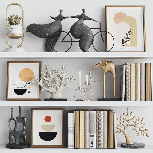 Decorative Set FR12 3D Model