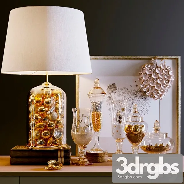 Decorative set Good new year spirit 3D Model Download Decorative set Good new year spirit 3D Model Download