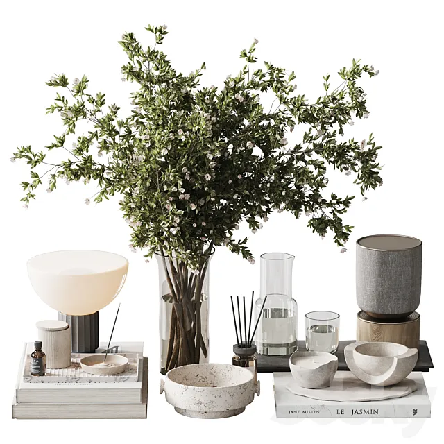 Decorative set H93 3D Model Decorative set H93 3D Model