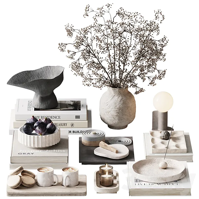 Decorative set H95 3D Model Decorative set H95 3D Model