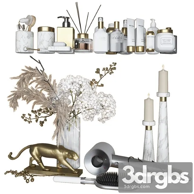 Decorative set in the bathroom 1 part.1 Decorative set in the bathroom 1 part.1