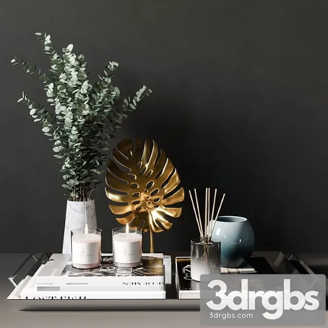 Decorative Set Interior 16 3D Model Download Decorative Set Interior 16 3D Model Download