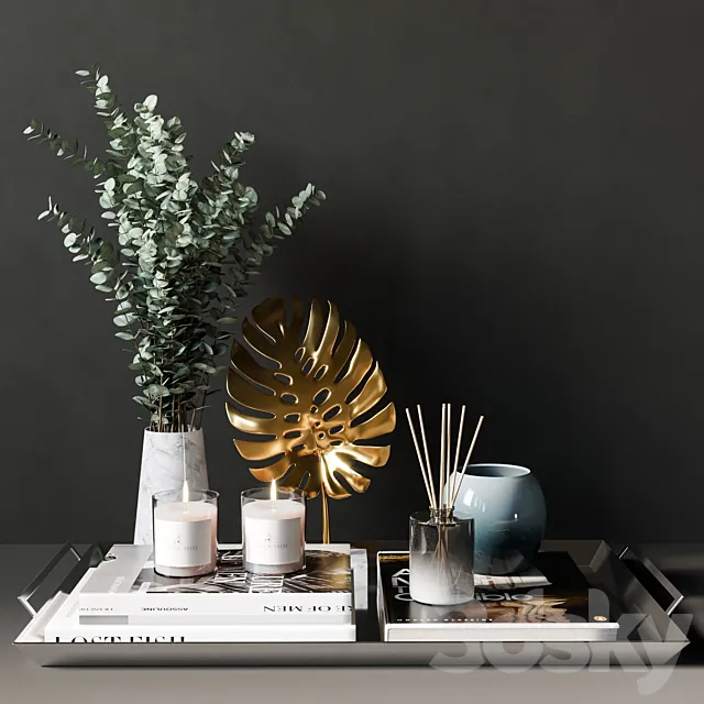 Decorative set interior 16 3D Model