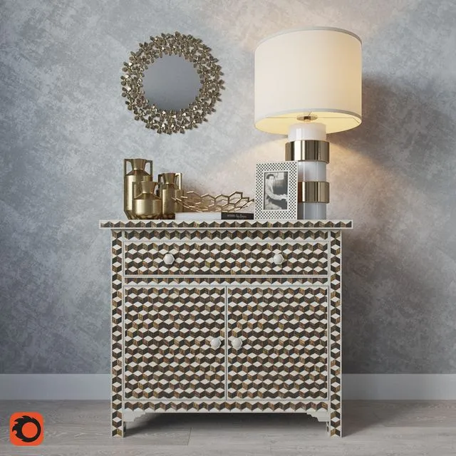 Decorative set JAYSON HOME 3D Model