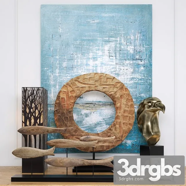 Decorative set Kare design decoration vol.1 3D Model Download Decorative set Kare design decoration vol.1 3D Model Download