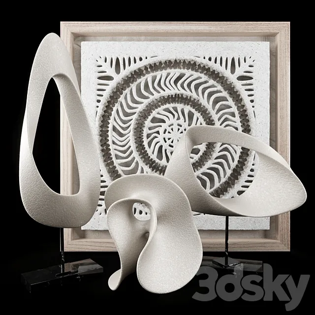 Decorative set LaRedoute 3D Model