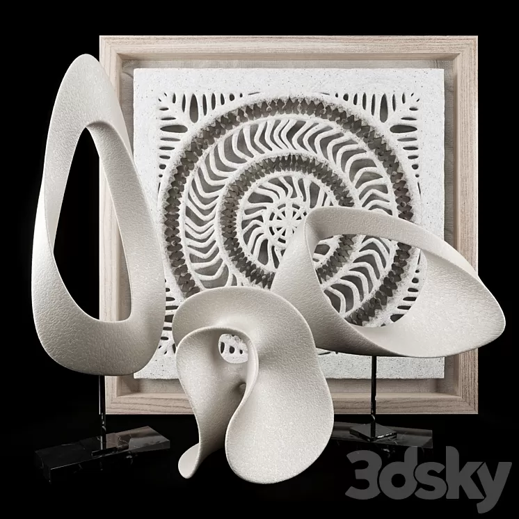 Decorative set LaRedoute 3D Model