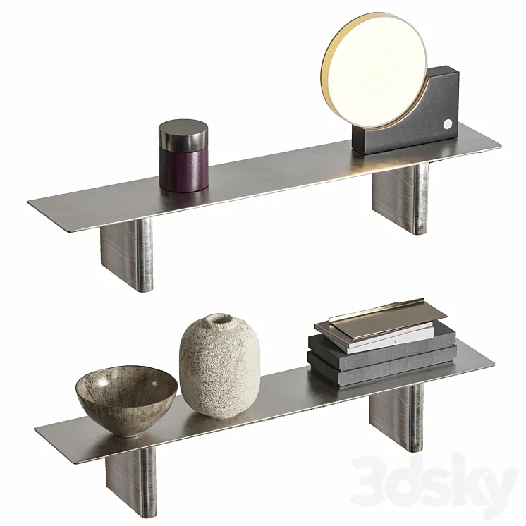 decorative set Leibal 3D Model Free Download