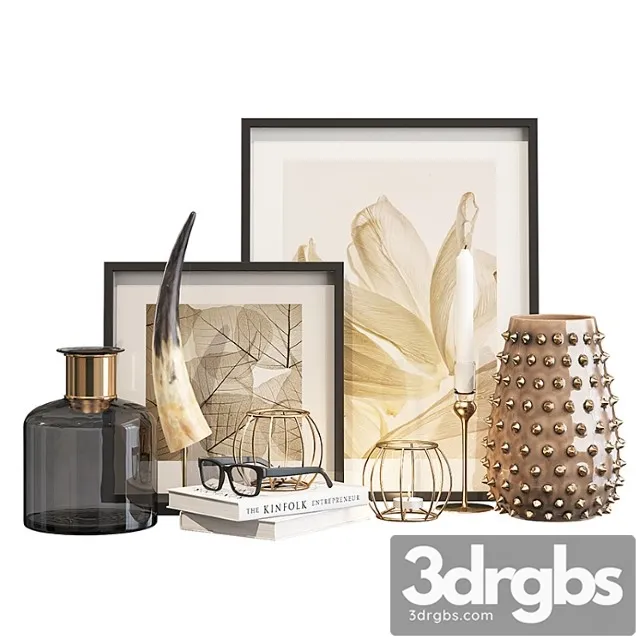 Decorative set m01 3D Model Download Decorative set m01 3D Model Download