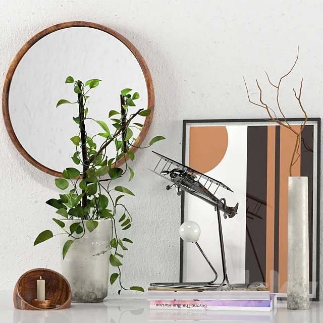 decorative set mj01 3D Model