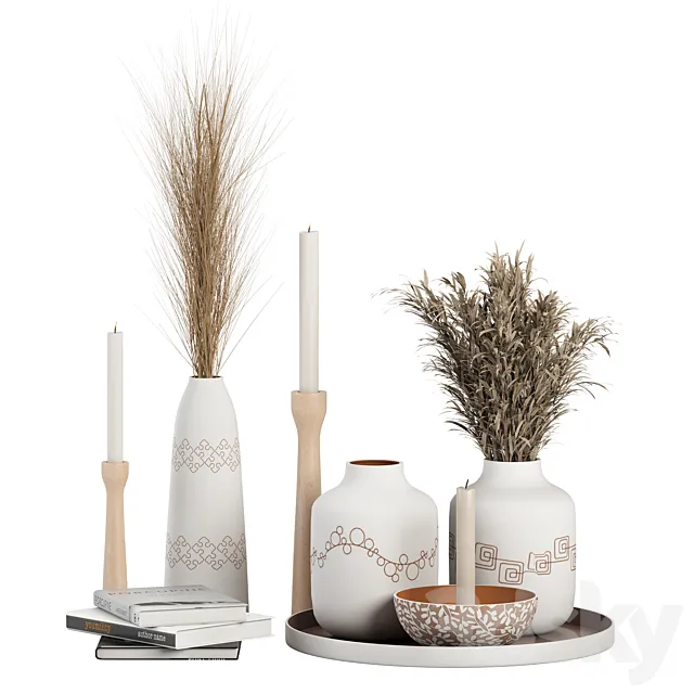 Decorative Set No.21 3DModel