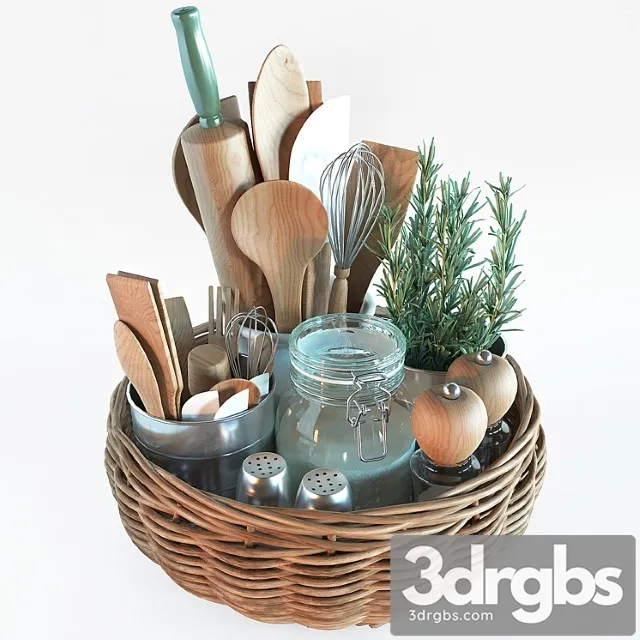 Decorative Set of 20 3D Model Download Decorative Set of 20 3D Model Download