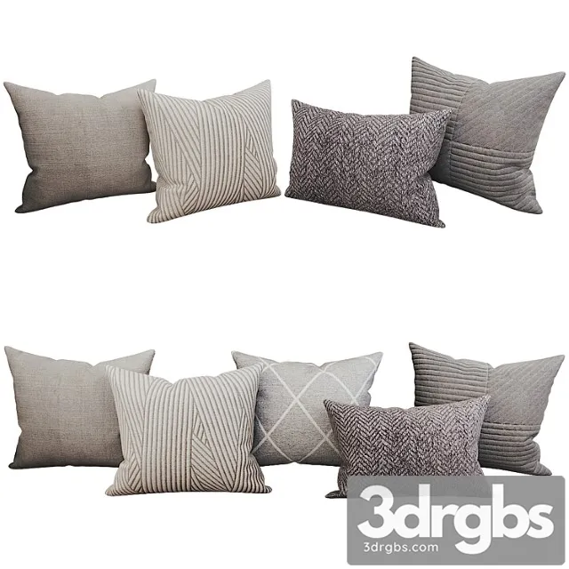Decorative Set Pillow 30 3D Model Download Decorative Set Pillow 30 3D Model Download