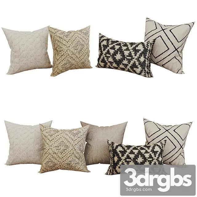 Decorative set pillow 55 3D Model Download Decorative set pillow 55 3D Model Download