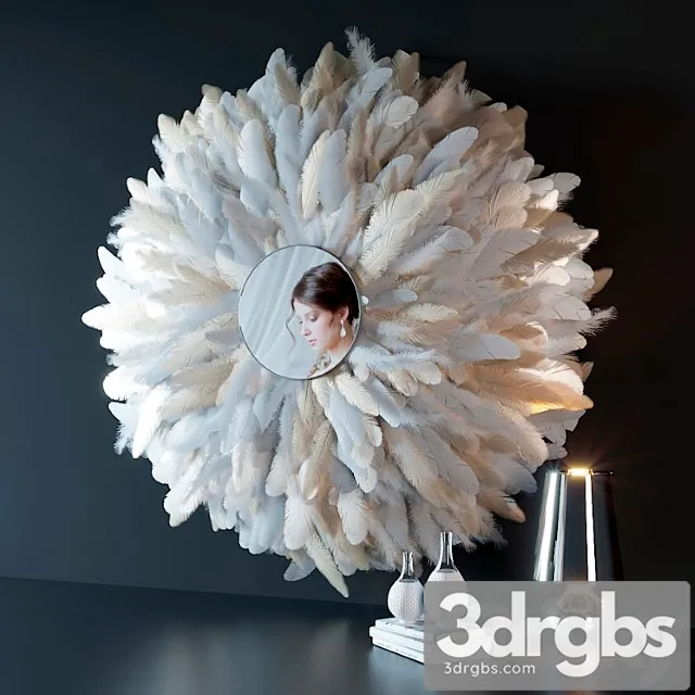 Decorative set Plumage 3 3D Model Download Decorative set Plumage 3 3D Model Download