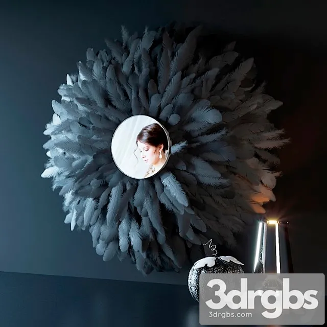 Decorative set Plumage 8 3D Model Download Decorative set Plumage 8 3D Model Download