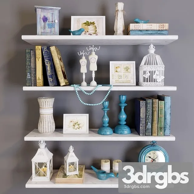 Decorative set (provence) 3D Model Download