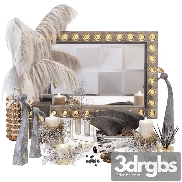 Decorative set rabbit 3D Model Download Decorative set rabbit 3D Model Download