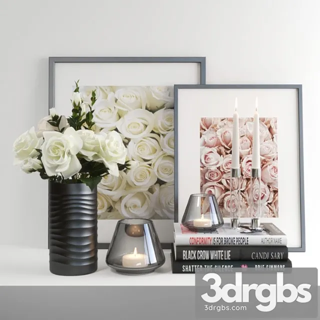 Decorative set Set818 3D Model Download Decorative set Set818 3D Model Download