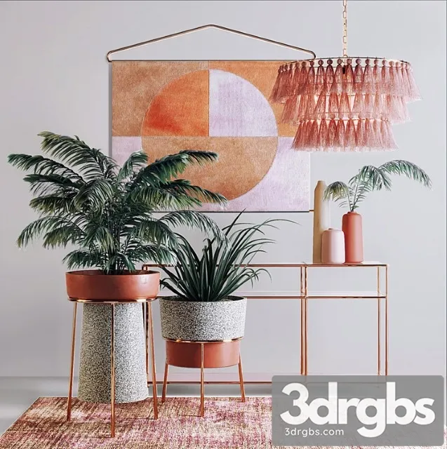 Decorative set Summer set 3D Model Download Decorative set Summer set 3D Model Download