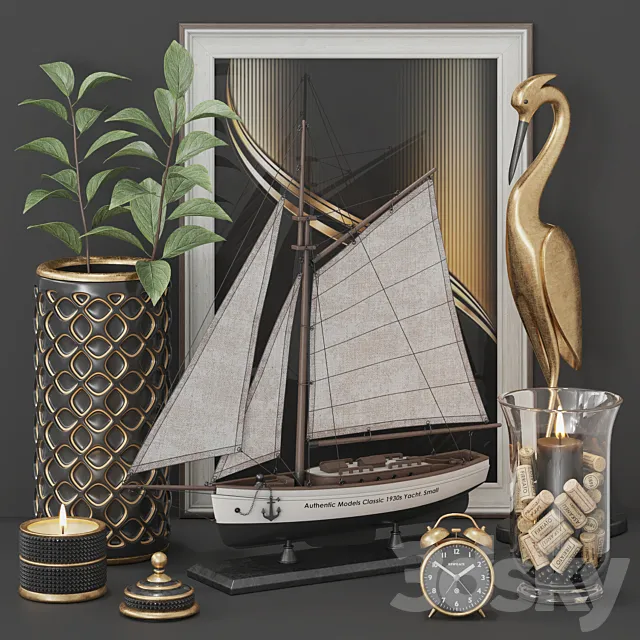 Decorative set (v2) 3DModel