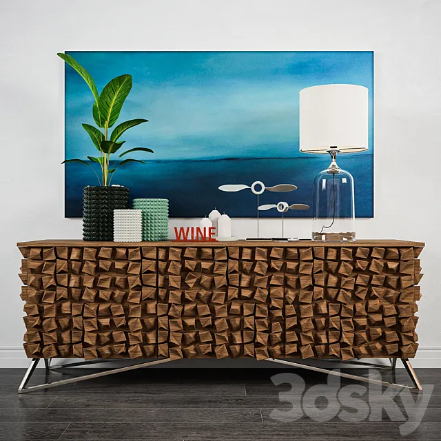 Decorative set Vol 1 3DModel