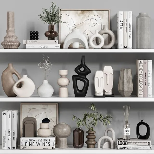 decorative set vol029 3D Model