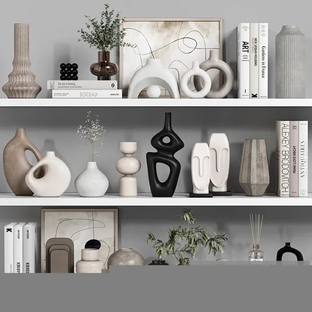 Decorative Set Vol029 3D Model Download Decorative Set Vol029 3D Model Download