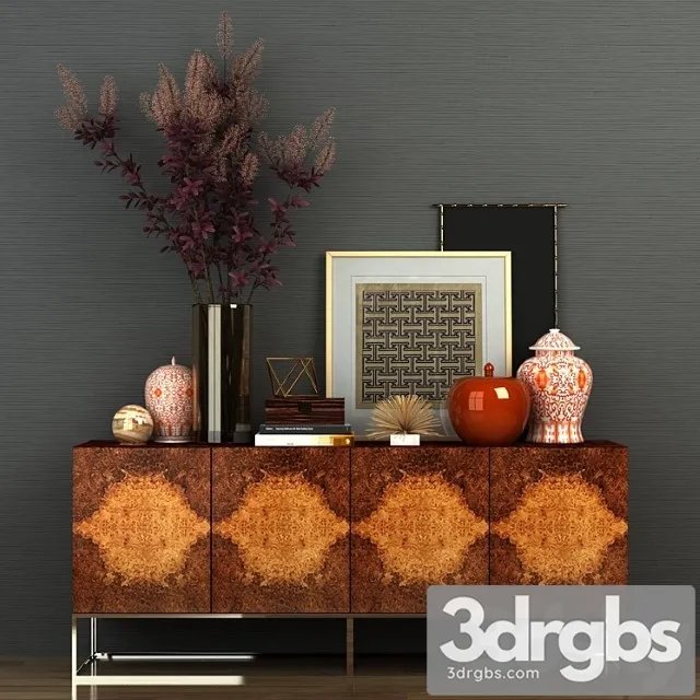 Decorative set Williams-sonoma 3D Model Download Decorative set Williams-sonoma 3D Model Download