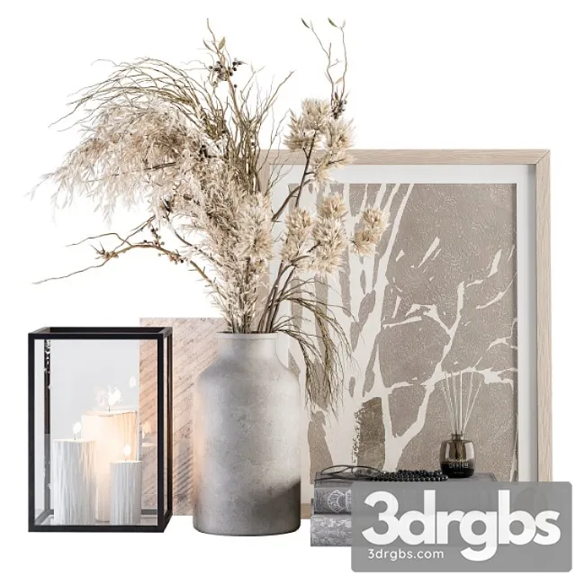 Decorative set with bouquet – set 62