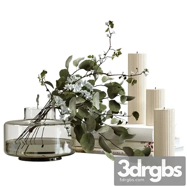 Decorative Set with Candles 18 3D Model Download Decorative Set with Candles 18 3D Model Download