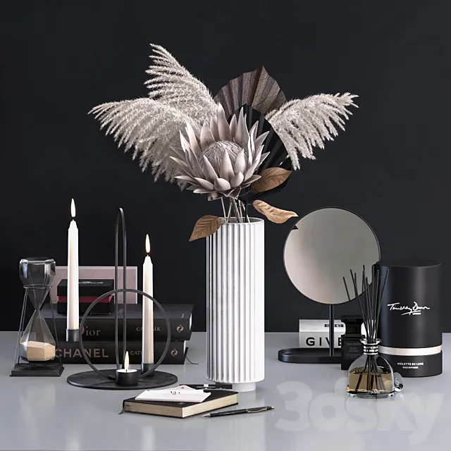 Decorative set with Proteus 3DModel