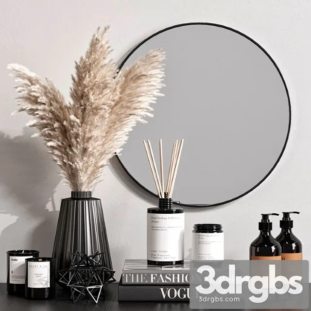 Decorative Set With Suhotsvet 07 3D Model Download Decorative Set With Suhotsvet 07 3D Model Download