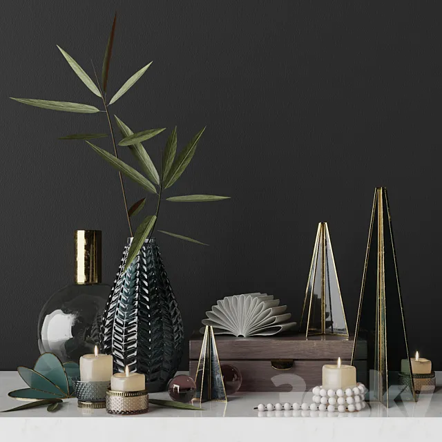 Decorative set Y1 3DModel