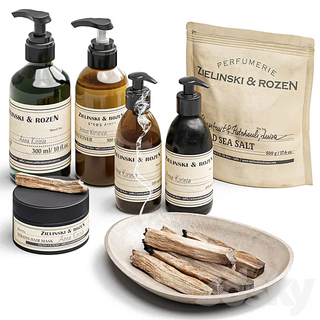 Decorative set Zielinski & Rozen 3D Model Decorative set Zielinski & Rozen 3D Model